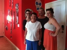 Three generations live under this roof: (from left) 19-year-old Jamie Dusseault, grandmother Jacque Ruggles, mother Marci Dusseault and 22-year-old Chelsie Dusseault. Three generations live under this roof: (from left) 19-year-old Jamie Dusseault, grandmother Jacque Ruggles, mother Marci Dusseault and 22-year-old Chelsie Dusseault.